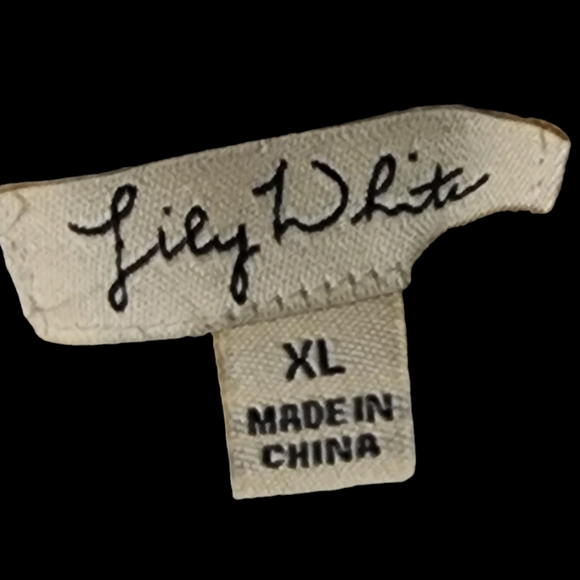 Lily white sleevless White blouse XL - Picture 4 of 4